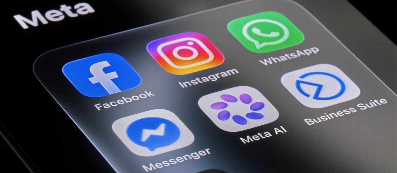  Facebook, Instagram, WhatsApp, Messenger, Meta AI, Business Suite, Threads