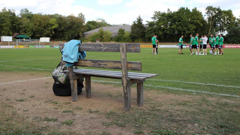 Ein alter Fussballplatz