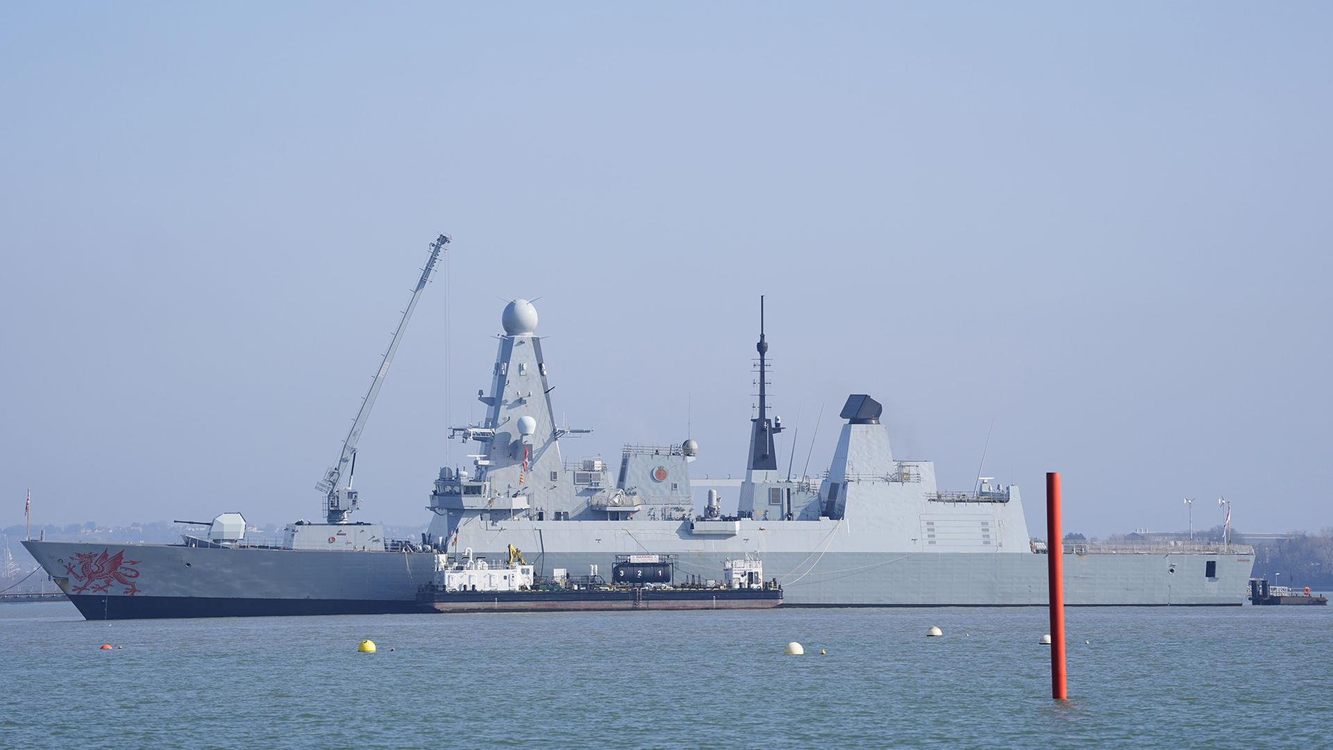 HMS Dragon | Andrew Matthews/PA Wire/dpa
