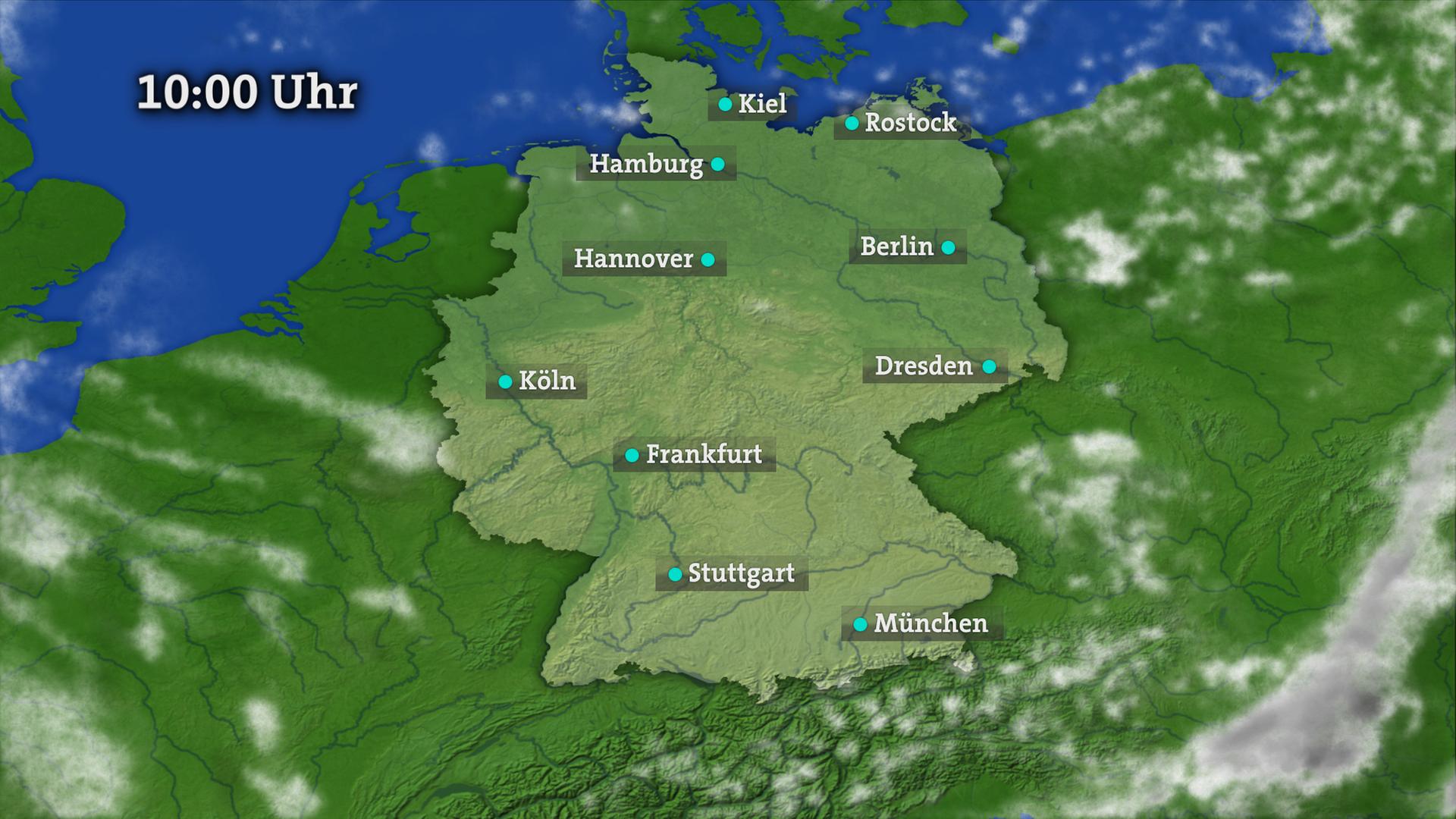 Wetter Deutschland: Wolken, Temperaturen, Wind und Aussichten