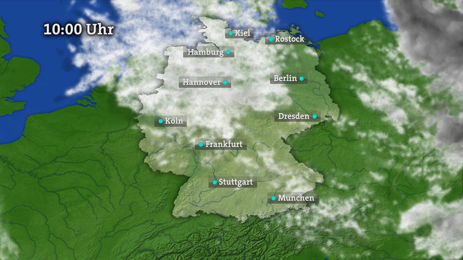 Wetter Deutschland: Wolken, Temperaturen, Wind und Aussichten