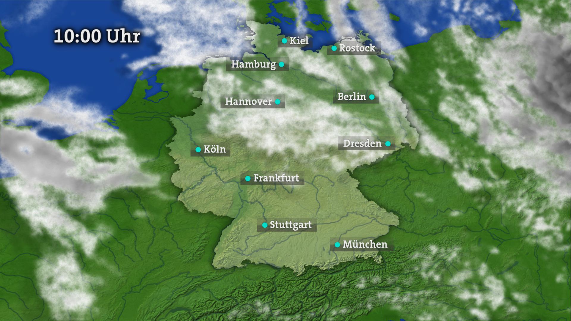Wetter Deutschland: Wolken, Temperaturen, Wind und Aussichten