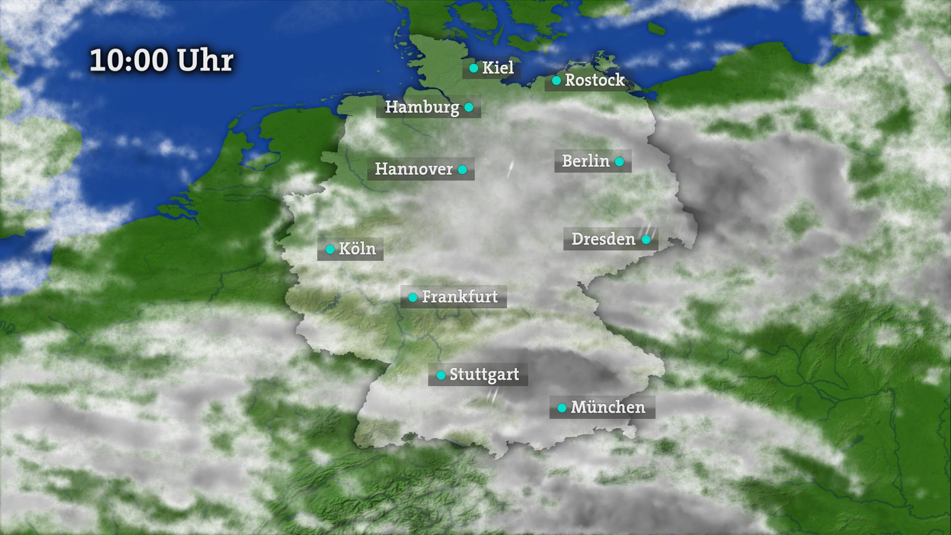 Wetter Deutschland: Wolken, Temperaturen, Wind und Aussichten