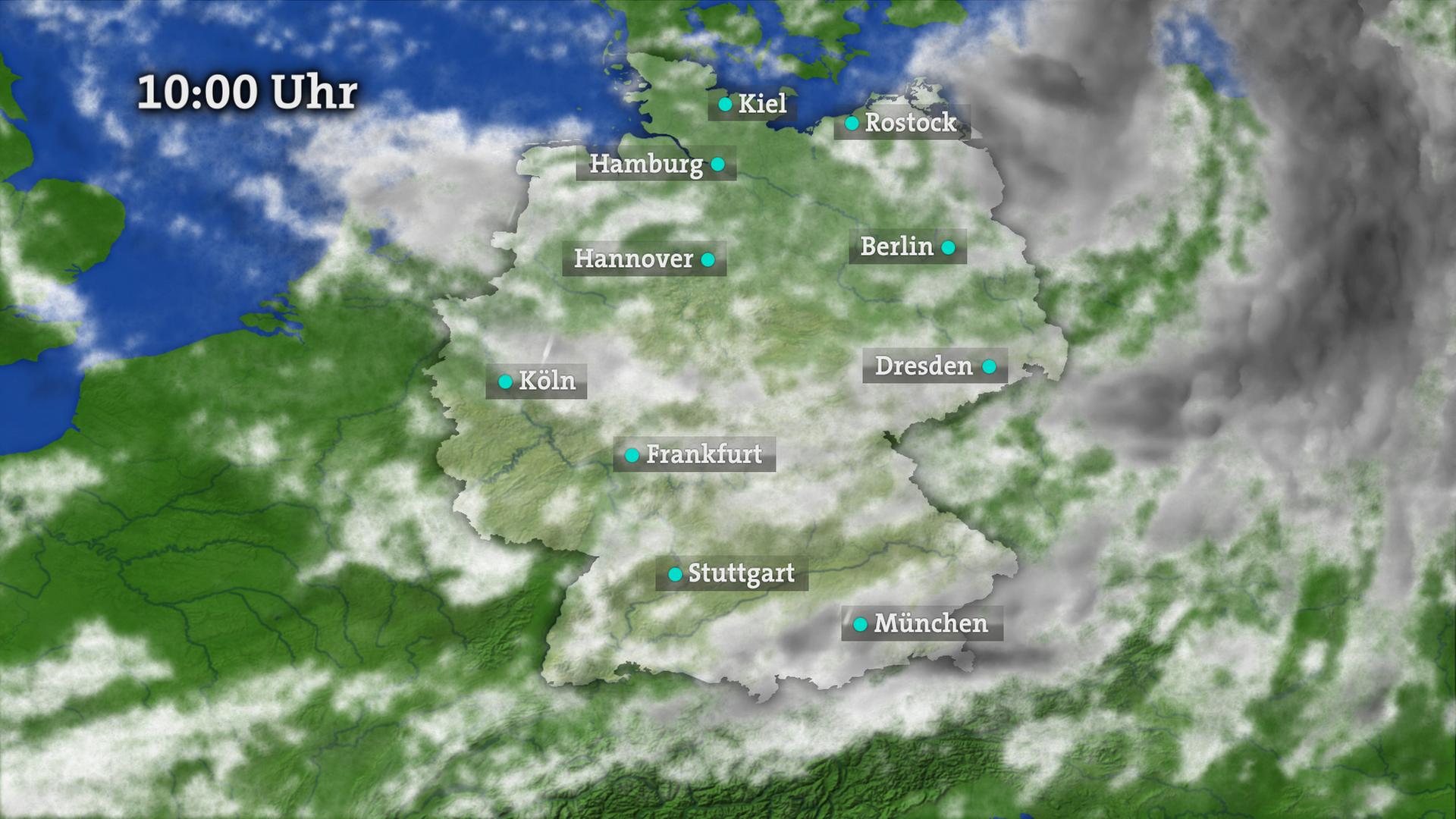 Wetter Deutschland: Wolken, Temperaturen, Wind und Aussichten