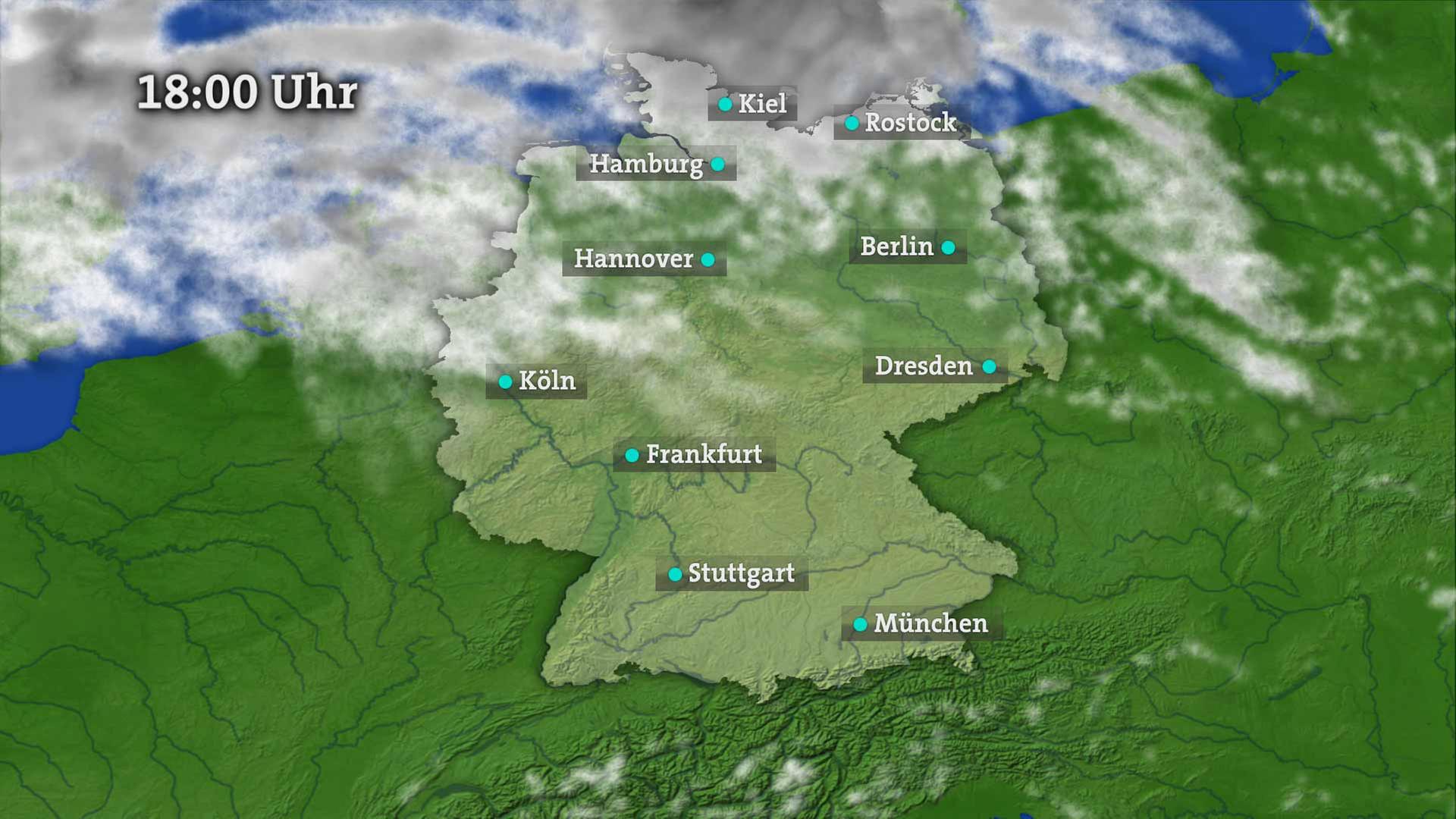 Wetter Deutschland: Wolken, Temperaturen, Wind und Aussichten