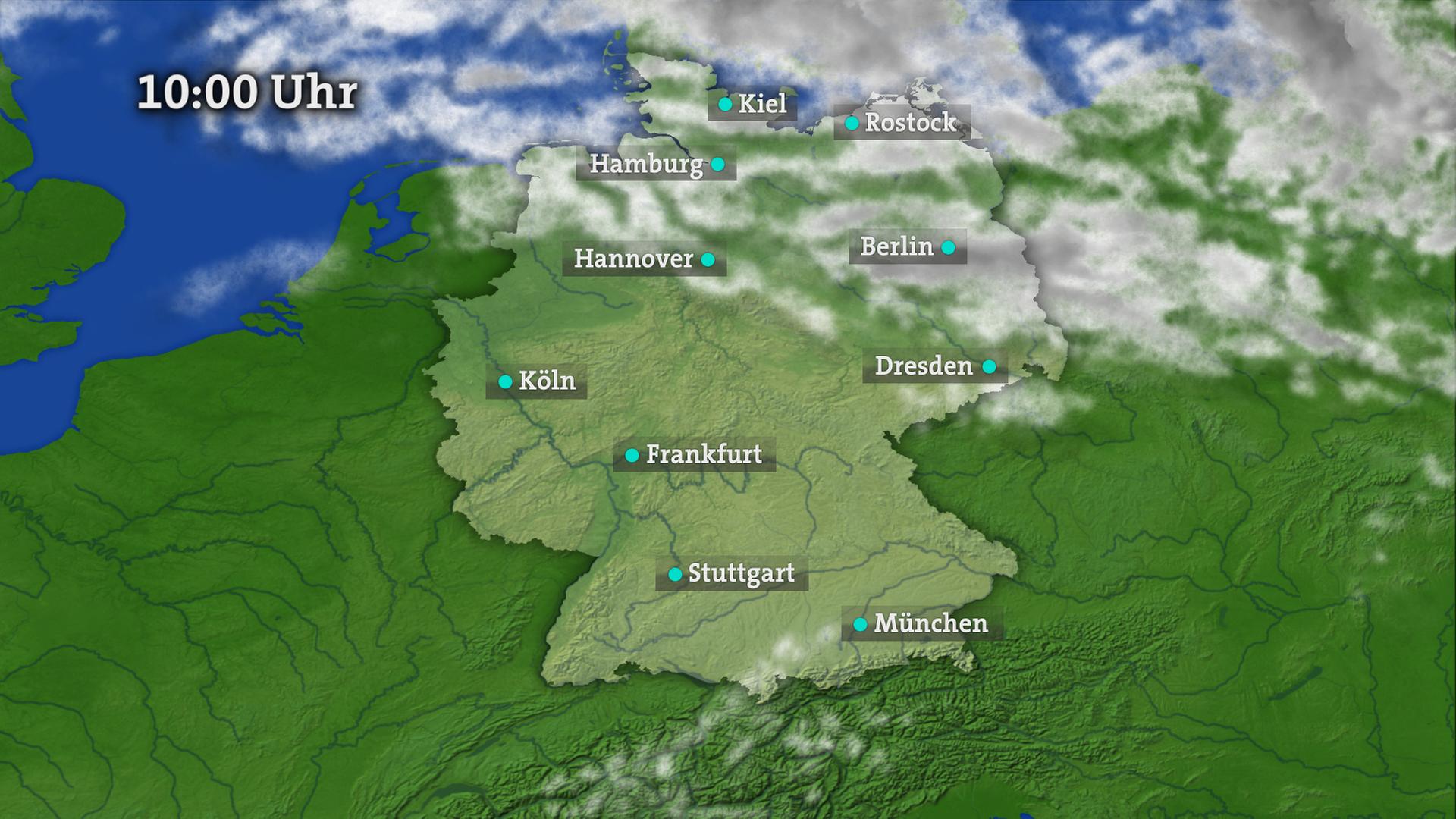 Wetter Deutschland: Wolken, Temperaturen, Wind und Aussichten