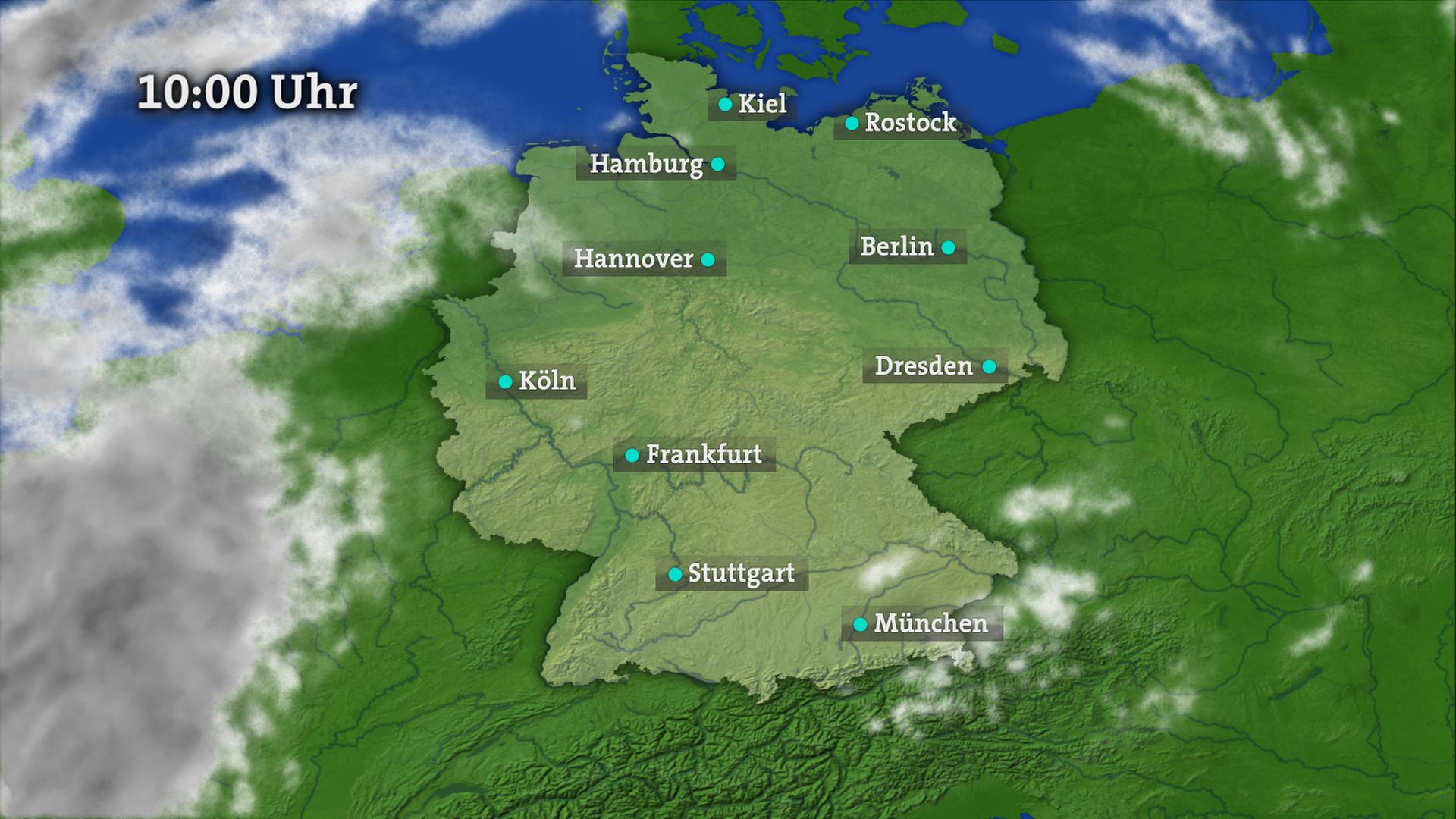 Wetter Deutschland: Wolken, Temperaturen, Wind und Aussichten