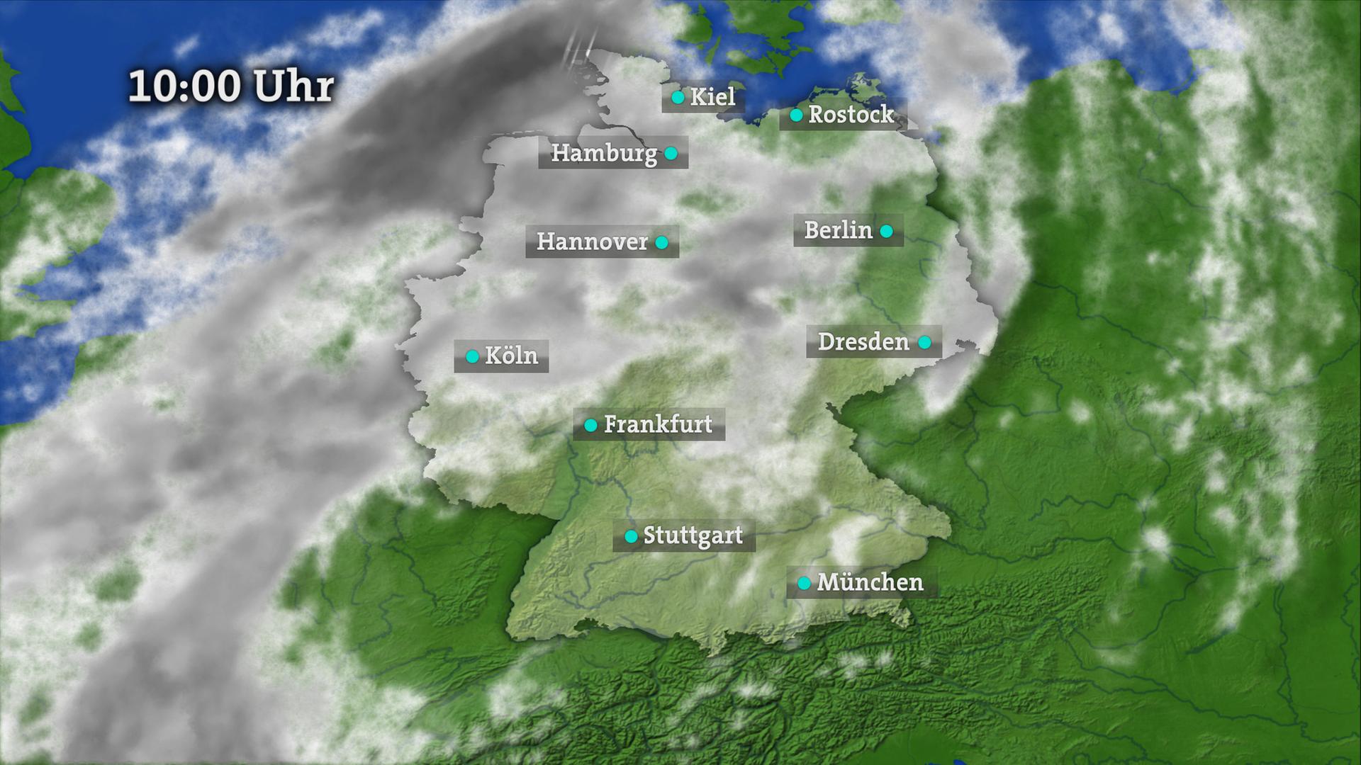 Wetter Deutschland: Wolken, Temperaturen, Wind und Aussichten