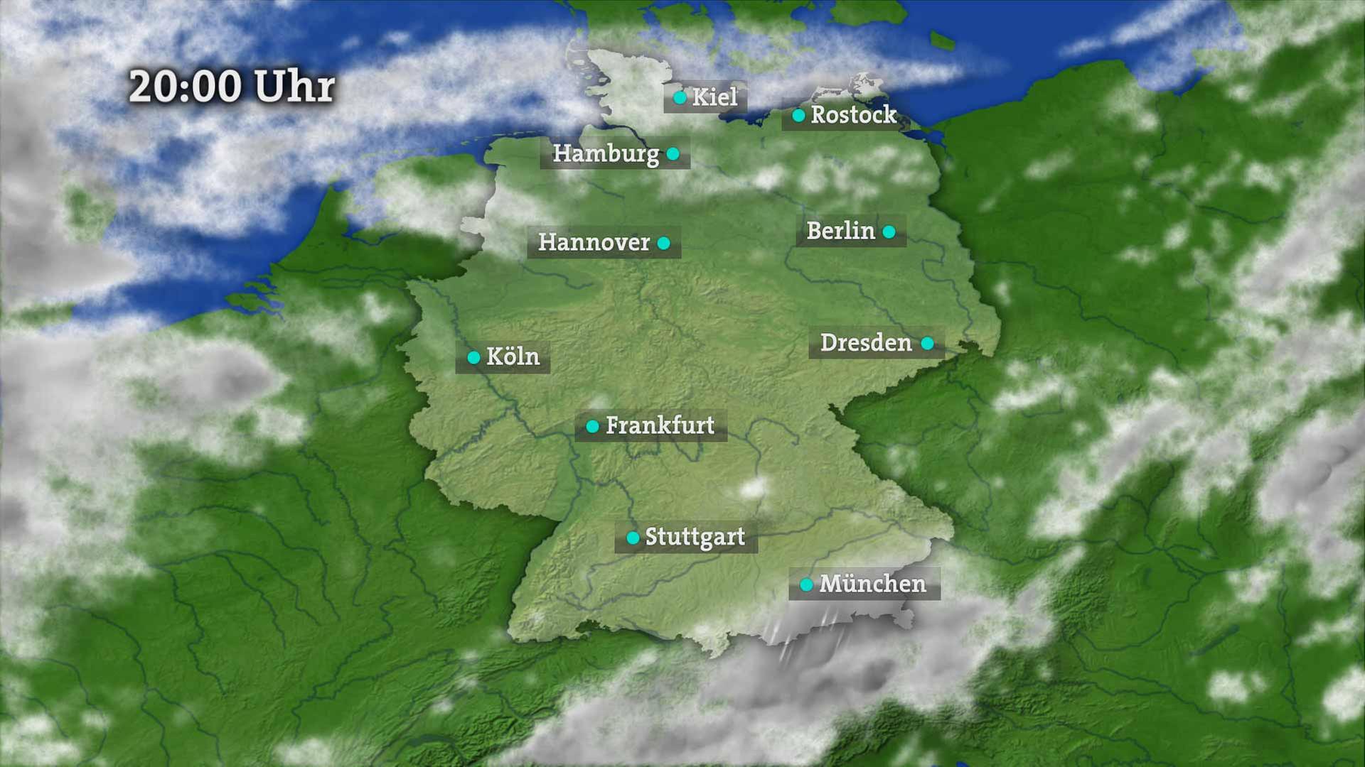 Wetter Deutschland: Wolken, Temperaturen, Wind und Aussichten