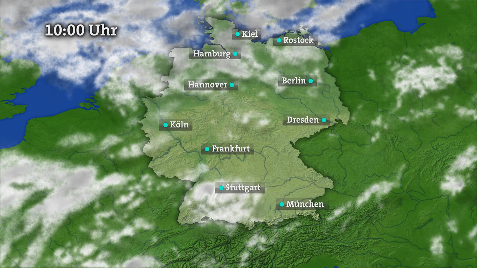 Wetter Deutschland: Wolken, Temperaturen, Wind und Aussichten