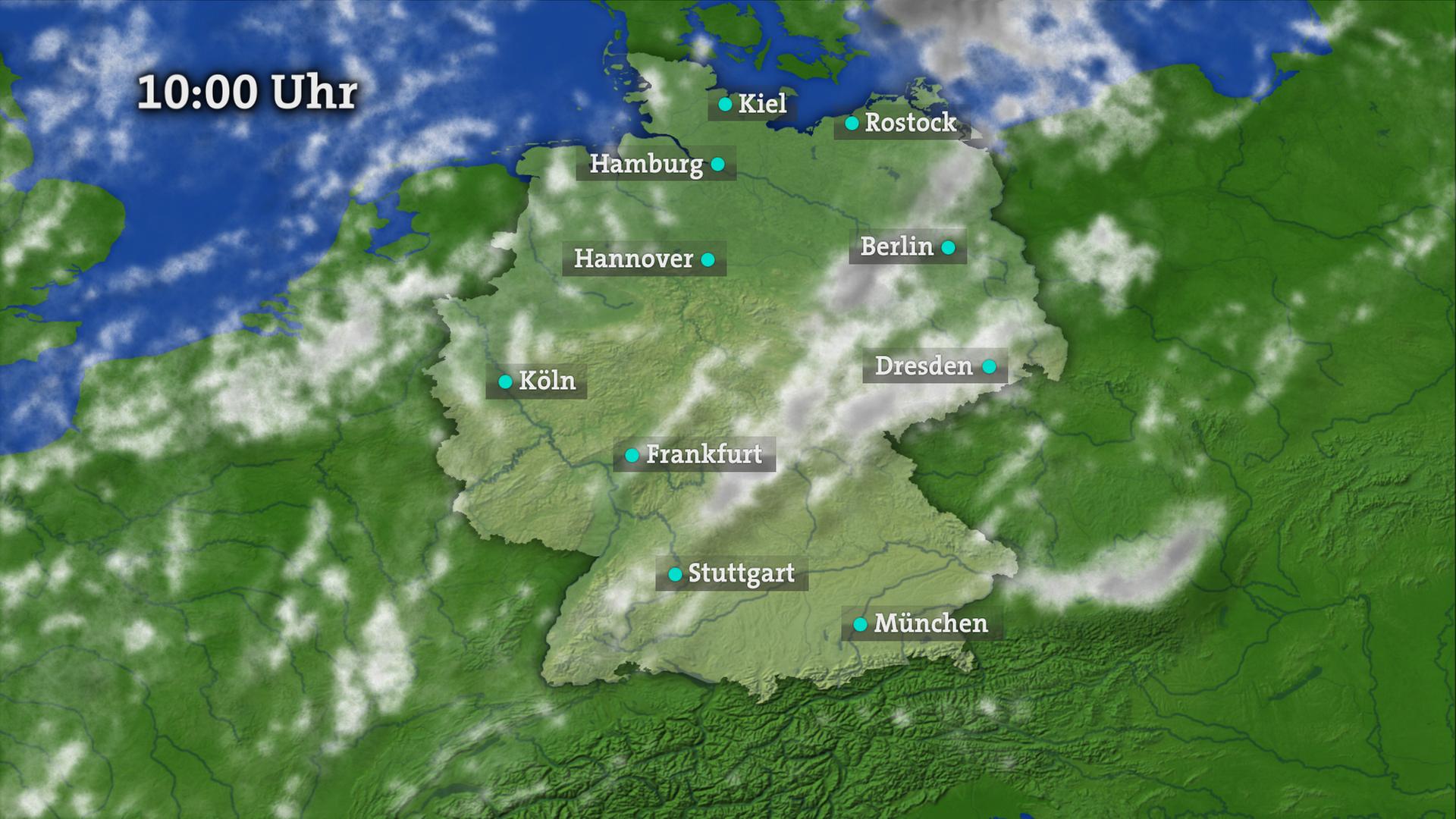 Wetter Deutschland: Wolken, Temperaturen, Wind und Aussichten