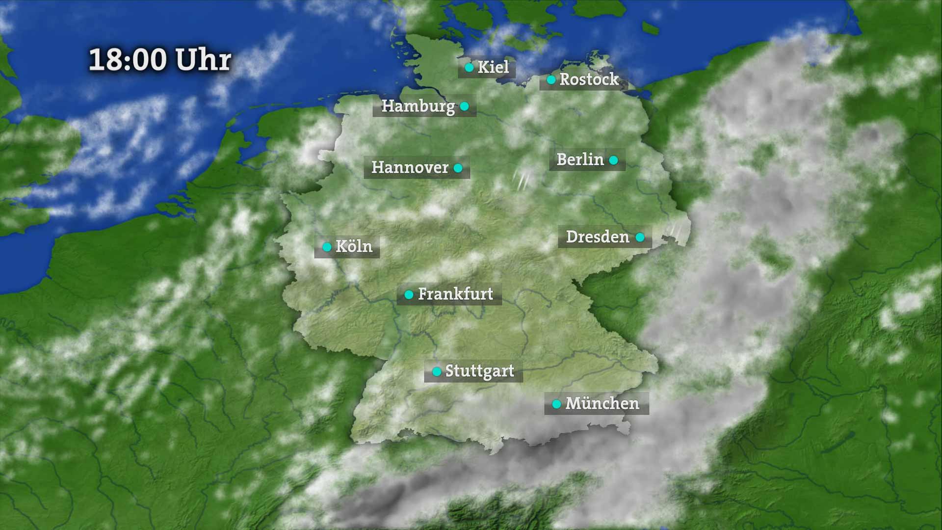 Wetter Deutschland: Wolken, Temperaturen, Wind und Aussichten