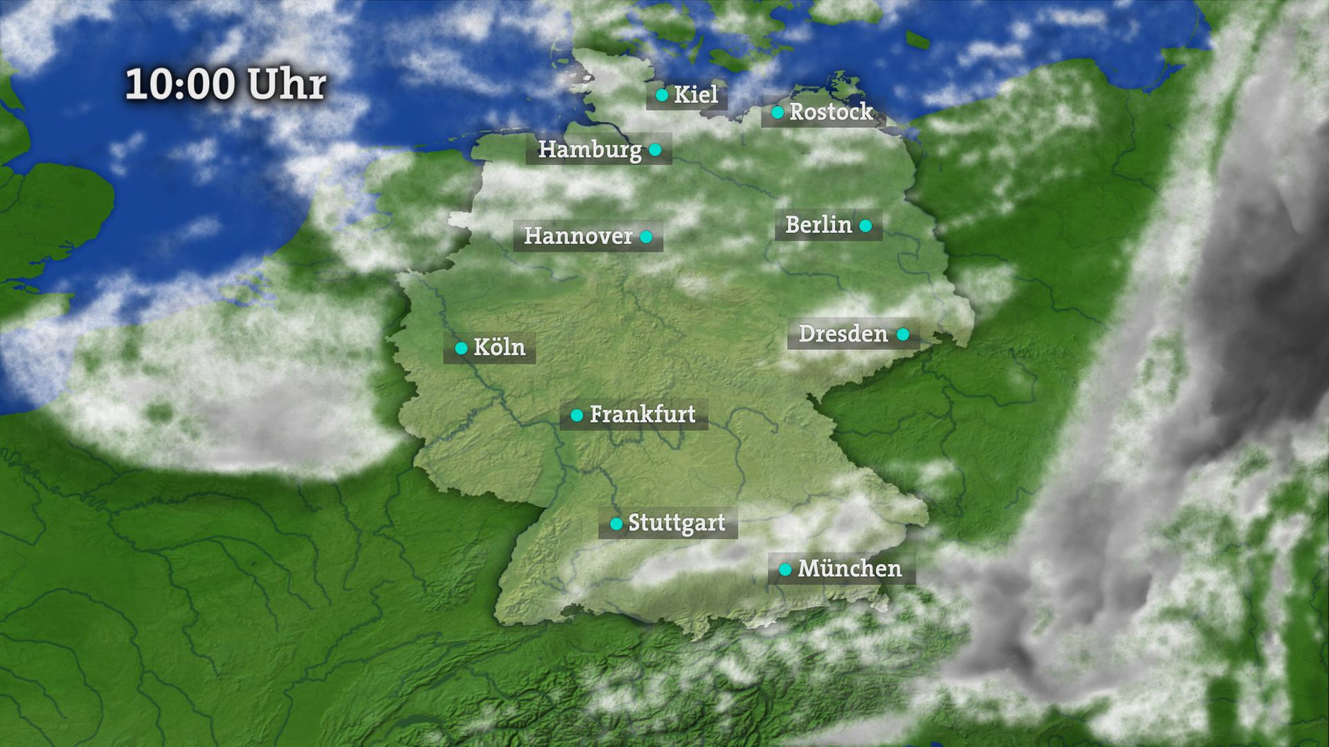 Wetter Deutschland: Wolken, Temperaturen, Wind und Aussichten