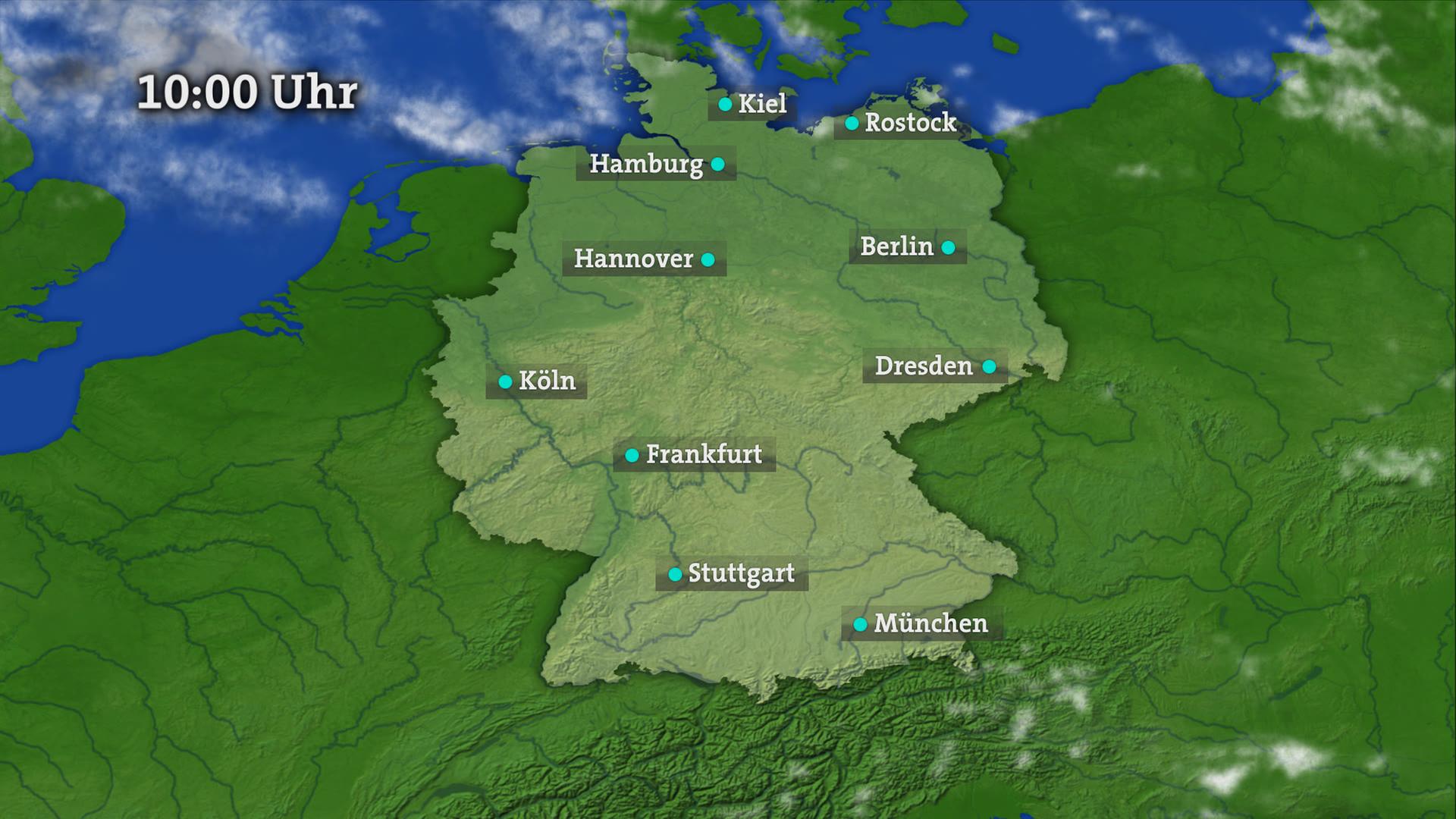Wetter Deutschland: Wolken, Temperaturen, Wind und Aussichten