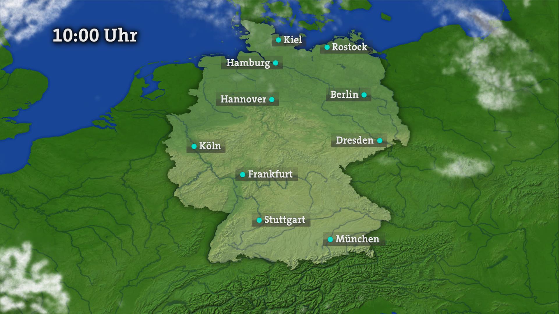 Wetter Deutschland: Wolken, Temperaturen, Wind und Aussichten