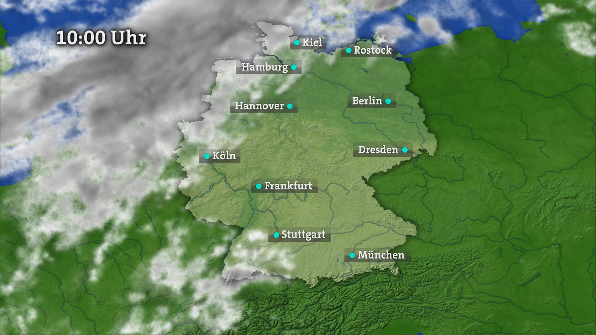 Wetter Deutschland: Wolken, Temperaturen, Wind und Aussichten