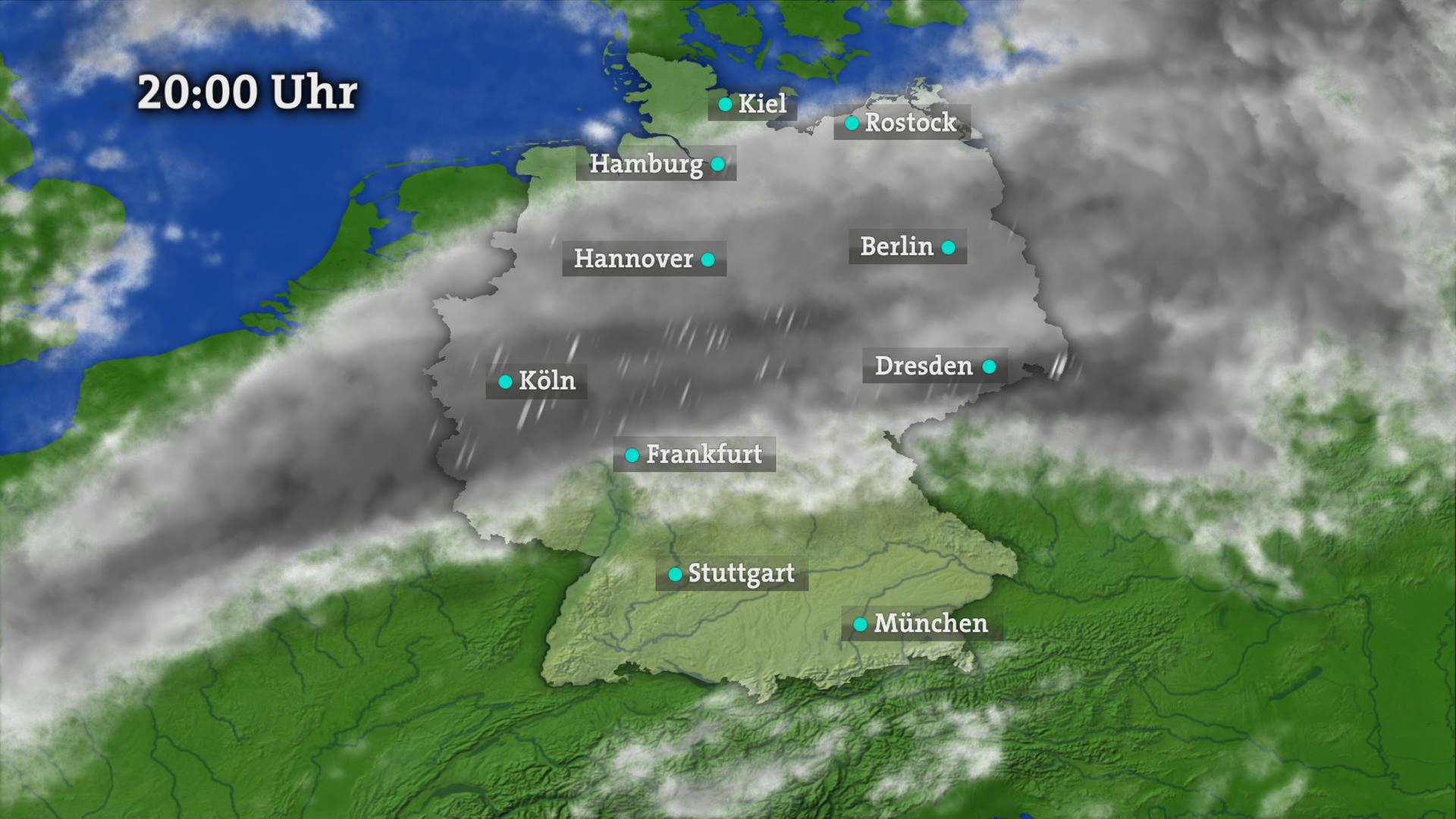Wetter Deutschland: Wolken, Temperaturen, Wind und Aussichten
