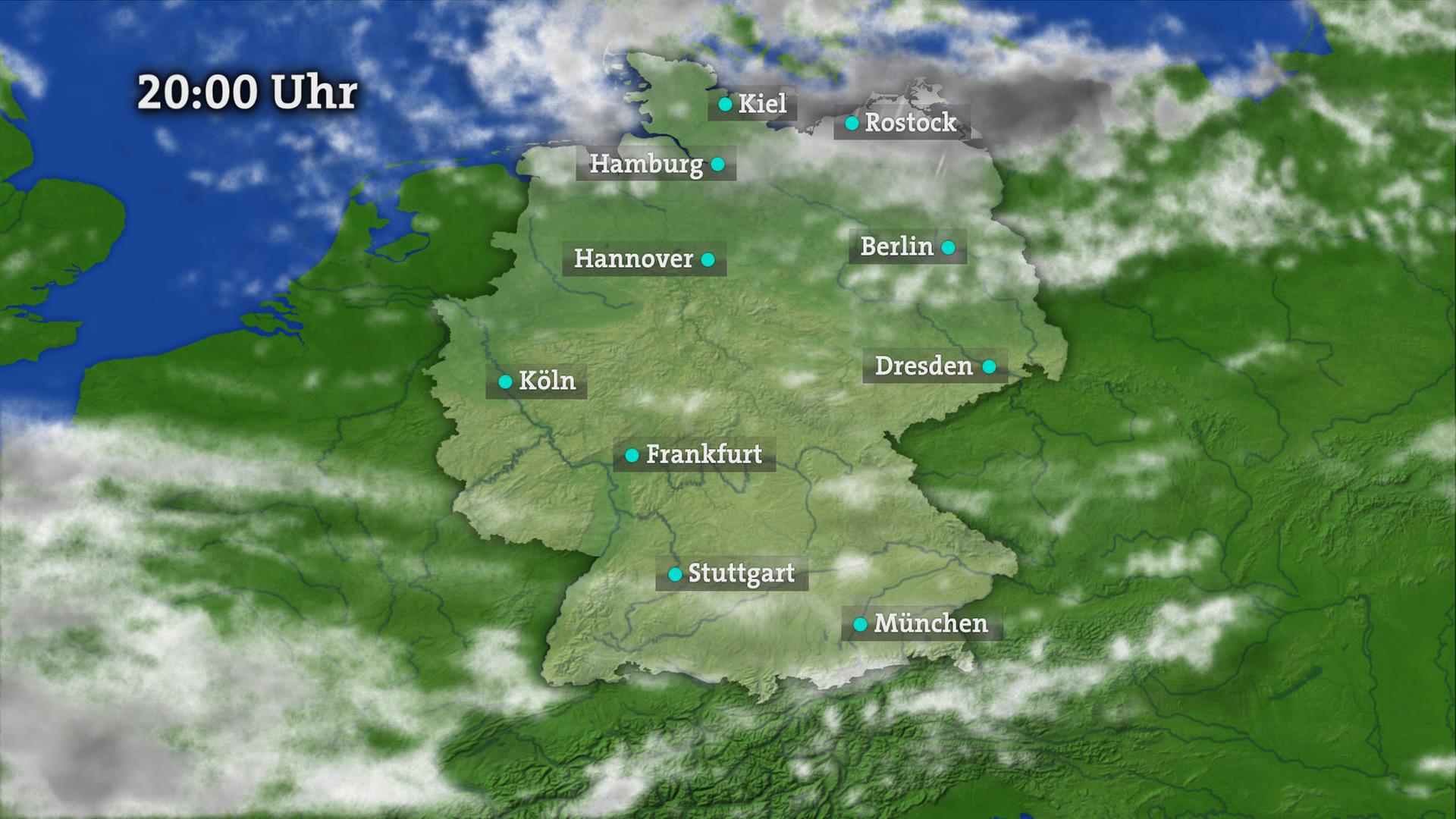 Wetter Deutschland: Wolken, Temperaturen, Wind und Aussichten