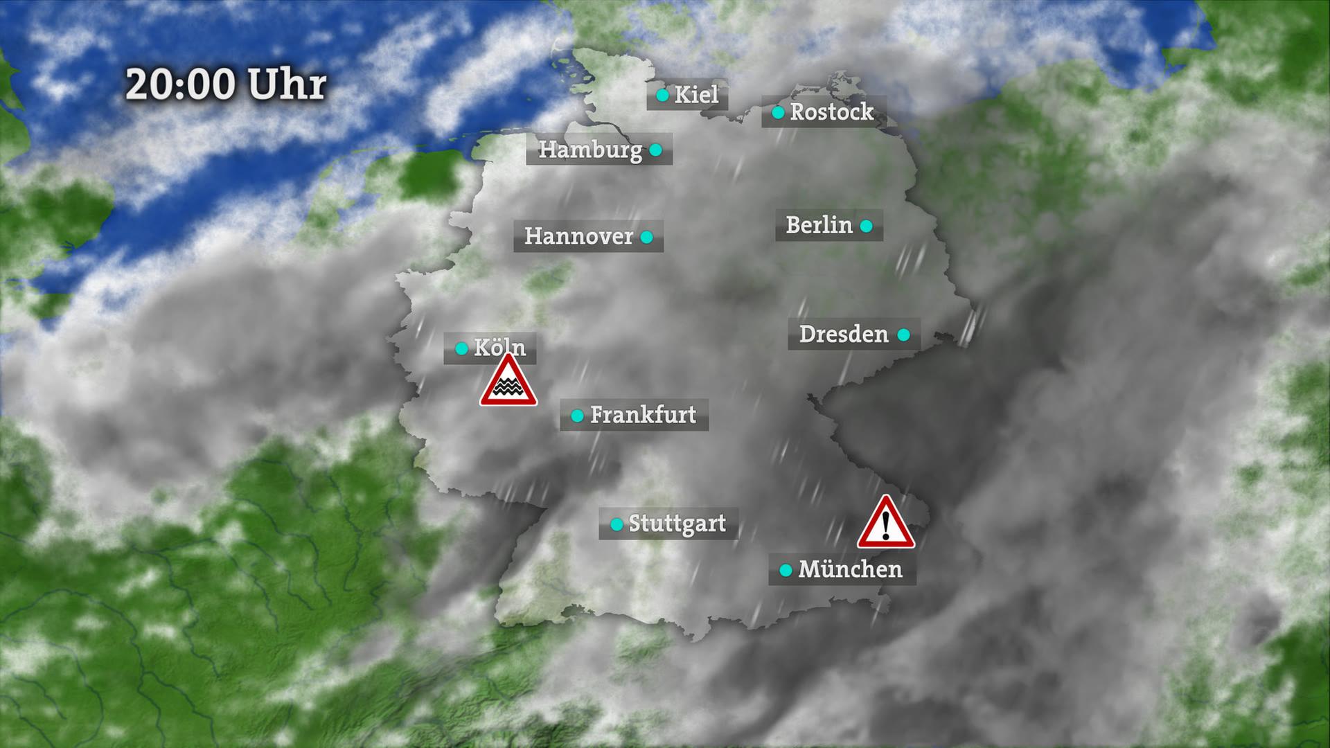 Wetter Deutschland: Wolken, Temperaturen, Wind und Aussichten