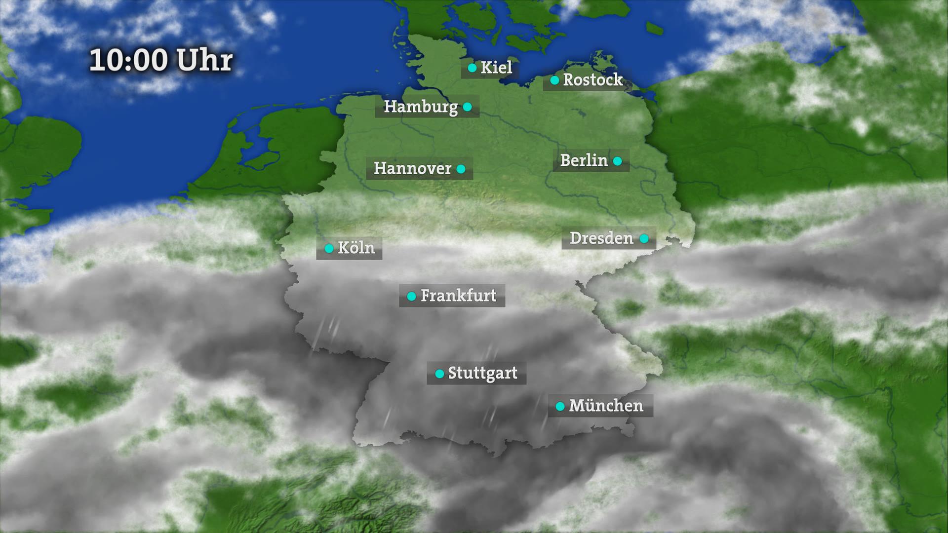 Wetter Deutschland: Wolken, Temperaturen, Wind und Aussichten