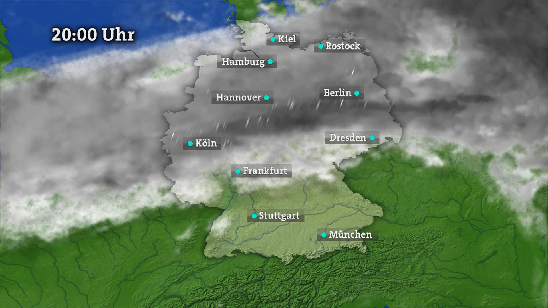 Wetter Deutschland: Wolken, Temperaturen, Wind und Aussichten