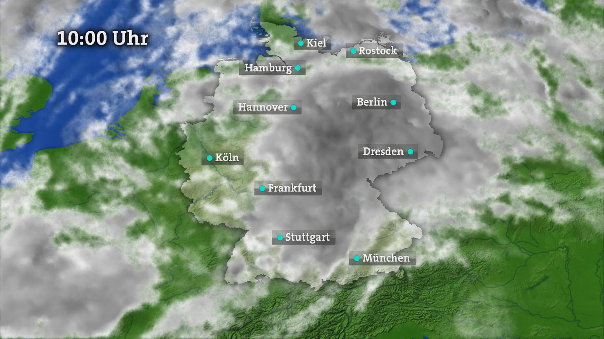 Wetter Deutschland: Wolken, Temperaturen, Wind und Aussichten
