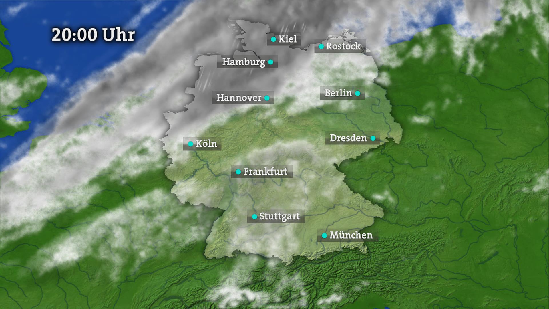 Wetter Deutschland: Wolken, Temperaturen, Wind und Aussichten