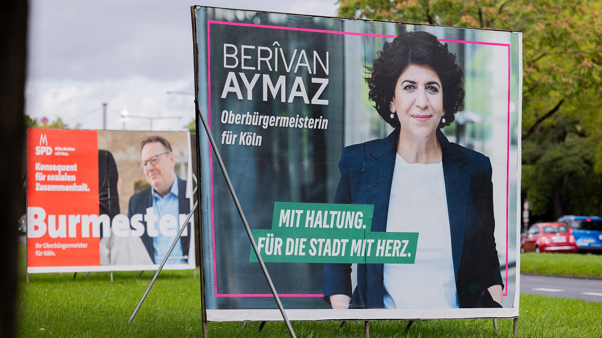 Wahlkampfplakate in Köln (Archivbild) | dpa
