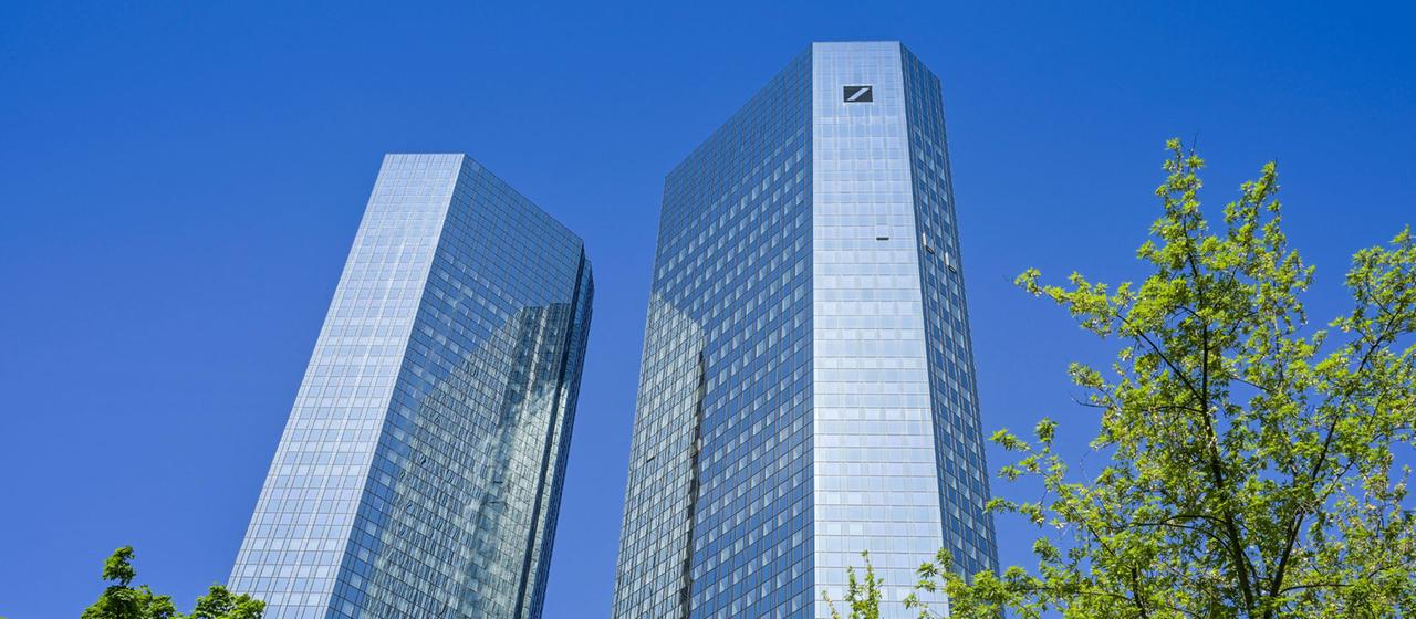 Konzernzentrale der Deutschen Bank in Frankfurt am Main.