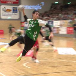 Spieler der HG Saarlouis gegen Melsungen