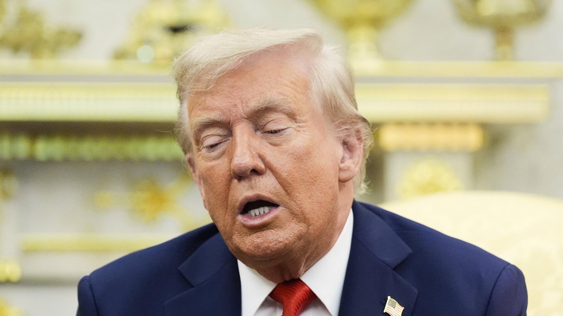 US-Präsident Trump | AP