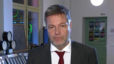 Robert Habeck im tagesthemen-Interview
