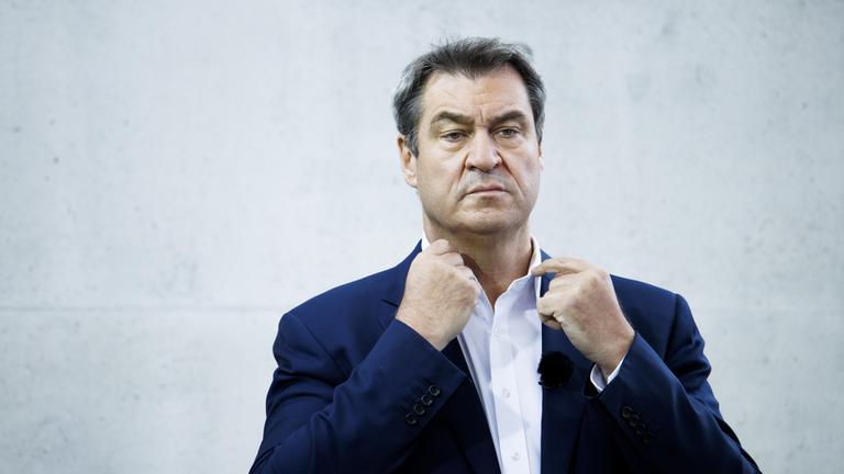 CSU-Chef Markus Soeder im ARD-Sommerinterview