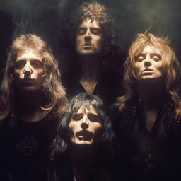 Die Musikgruppe "Queen"