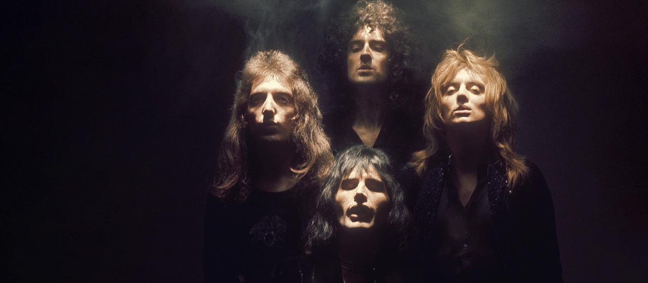 Die Musikgruppe "Queen"