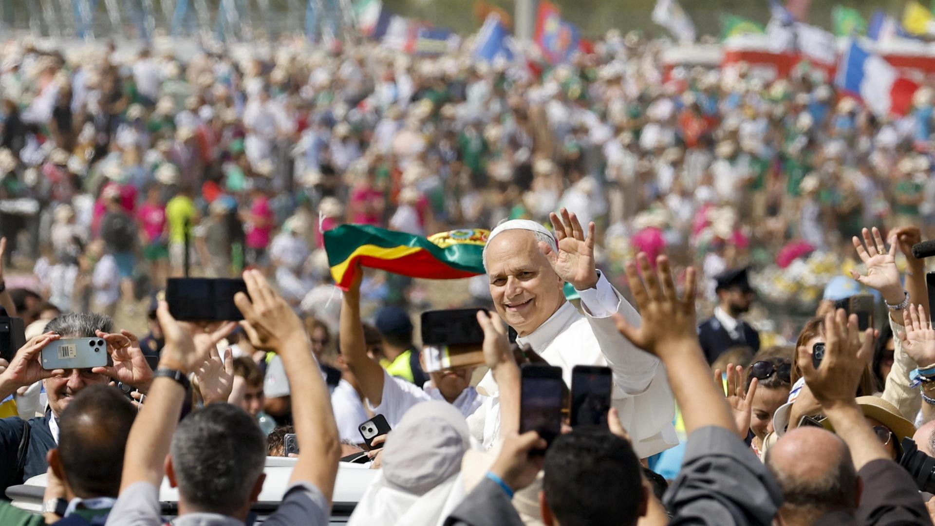 Weltjugendtreffen: Mehr als eine Million Jugendliche feiern mit dem Papst