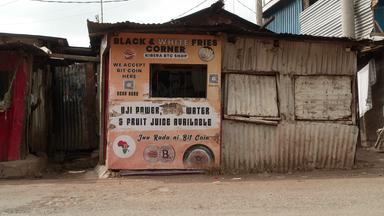 Der Pommes-Kiosk von Stephanie Obat.