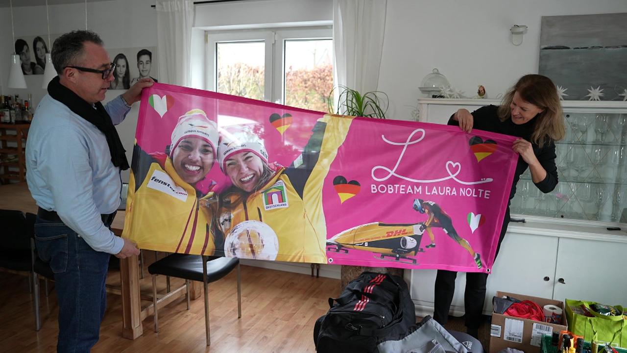 Nordrhein-Westfalen: Koffer packen für Olympia: Familie Nolte auf dem Weg nach Cortina