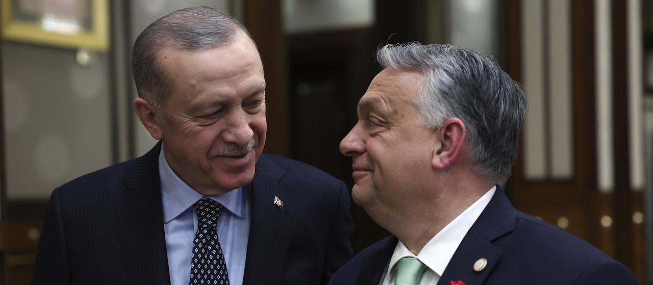 Recep Tayyip Erdogan und Viktor Orban
