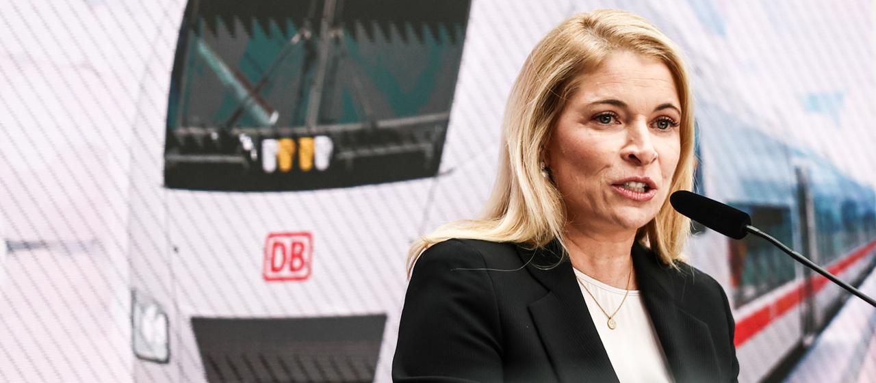 Die Chefin der Deutschen Bahn, Evelyn Palla | EPA Die Chefin der Deutschen Bahn, Evelyn Palla