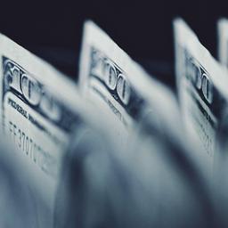 Mehrere Hundertdollarnoten