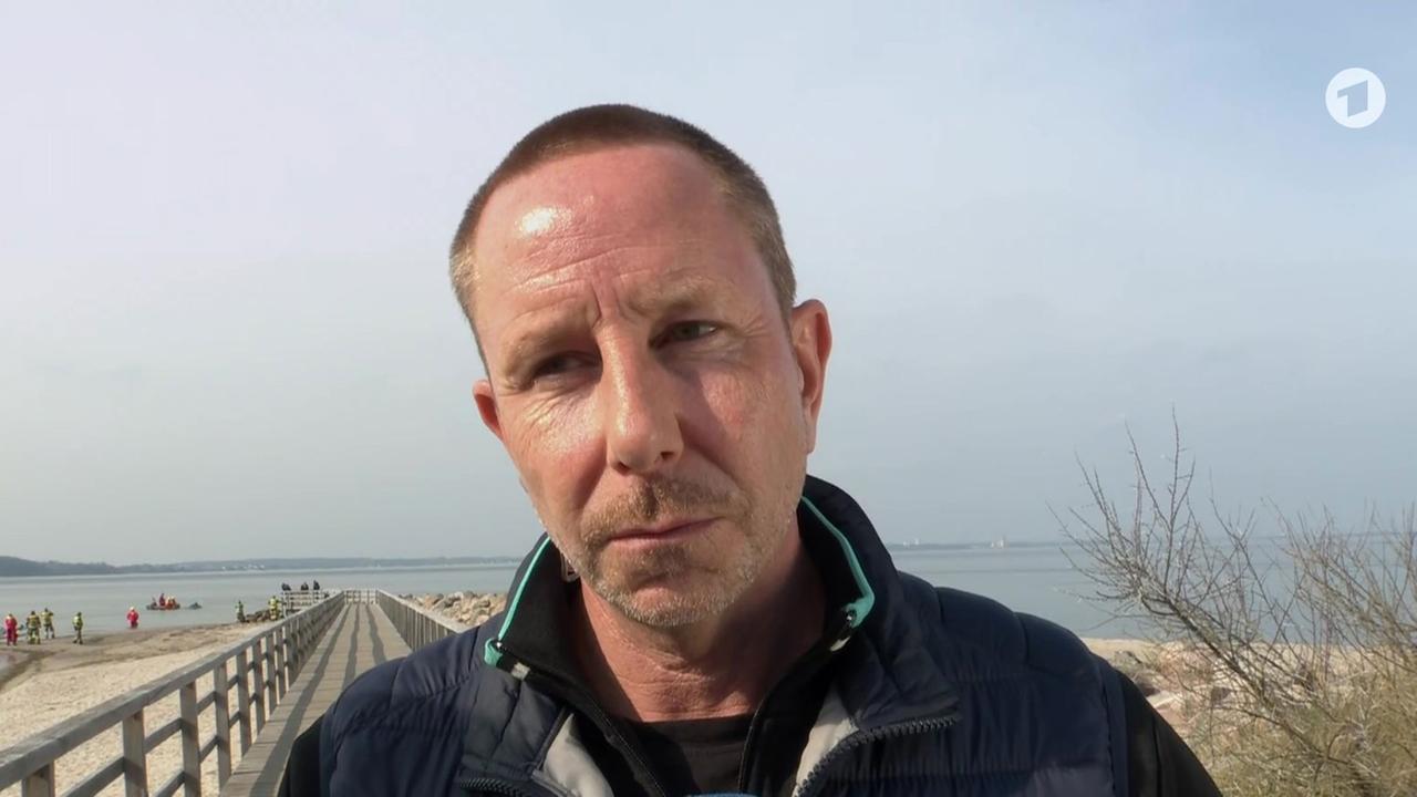 Wal gestrandet an der Ostseeküste in Schleswig-Holstein: Moritz Ohlsen, NDR