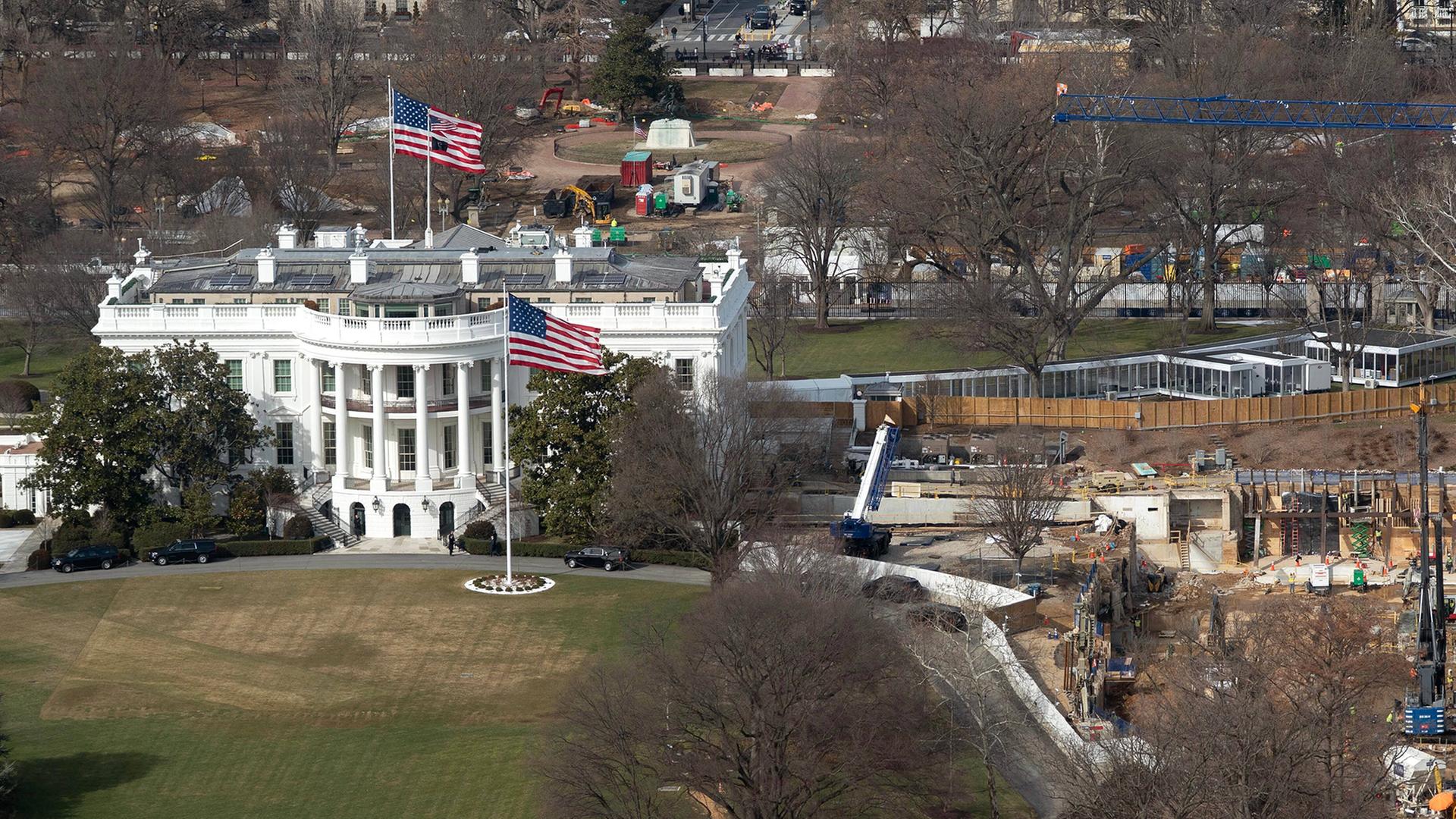 Das Weiße Haus in Washington. | AP
