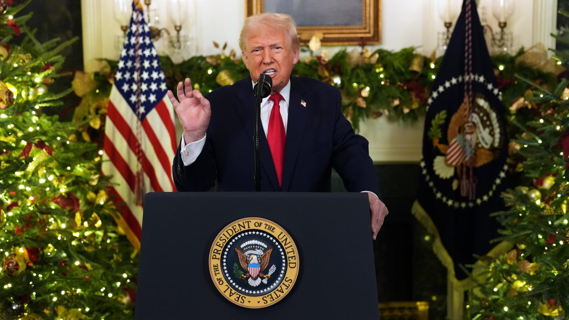 Trump verteidigt Regierungspolitik in Rede an die Nation