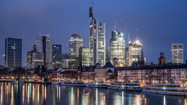 Skyline des Frankfurter Bankenviertels
