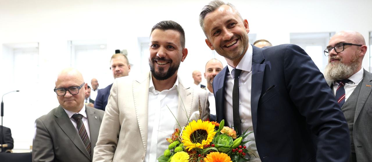 Tobias Rausch und Ulrich Siegmund
