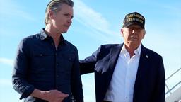 Gavin Newsom und Donald Trump