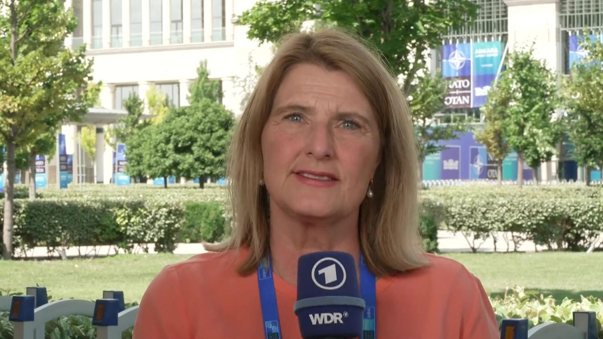 Tina Hassel, ARD Brüssel, zum NATO-Gipfel in Ankara