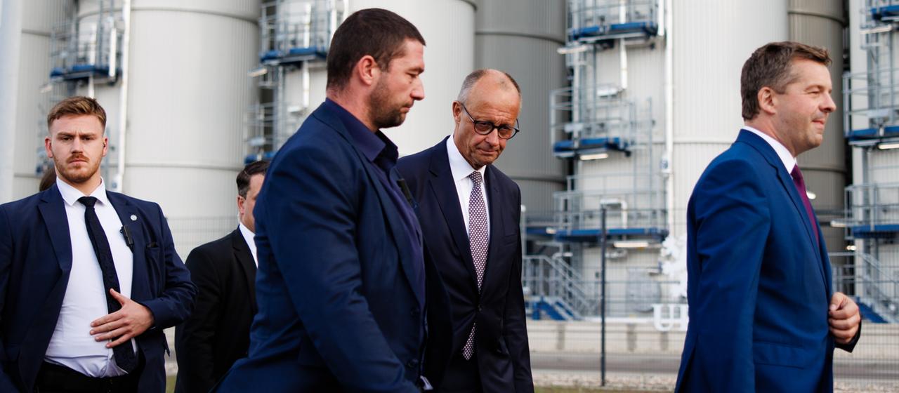Friedrich Merz und Sven Schulze