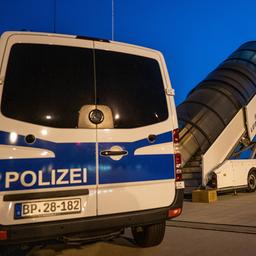 Polizei am Flughafen Leipzig, Archivbild